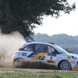 Bislang viel Staub aufgewirbelt: Marijan Griebel vom ADAC Opel Rallye Junior Team